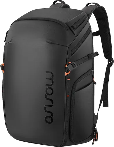 MOSISO Mochila para cámara DSLR/SLR/SLR/sin espejo, funda rígida impermeable con soporte para trípode y compartimento para laptop de 15 a 16