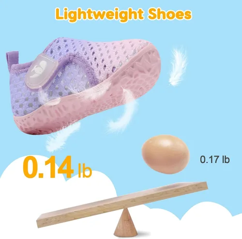 Miniatura 163 de FEETCITY Baby Boys Girls Water Sport Shoes Barefoot Kids Aqua Socks Quick-Dry Beach Swim Pool Shoes