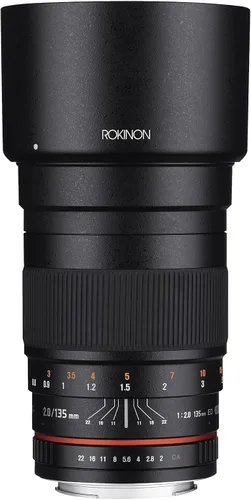 Rokinon 5.315 in F2.0 ED UMC Teleobjetivo para cámaras SLR digitales Canon Negro