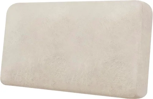 Miniatura 44 de Funda de cojín para sofá con aspecto de cuero, 1 unidad, elástica, para sala de estar, funda de cojín individual para sofá, protector de asiento