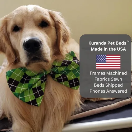 Miniatura 9 de Kuranda Cama elevada para perros a prueba de mordeduras - Aluminio plateado - 30" x 20" - Cordura Nylon - Borgoña