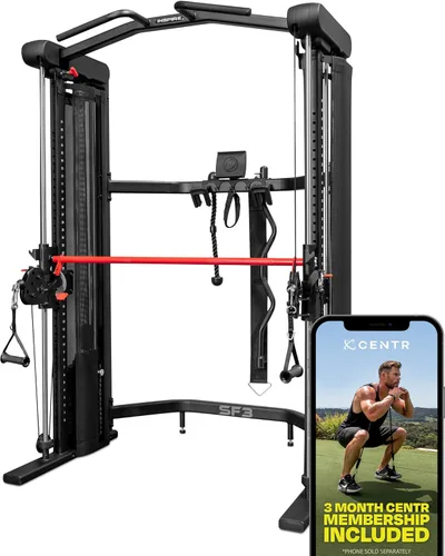 Miniatura 10 de Inspire Fitness FTX - Entrenador funcional compacto para el hogar con accesorios - Diseño que ahorra espacio - Máquina de cable para gimnasio