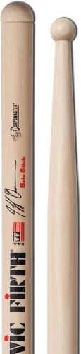 Vic Firth Corpsmaster - Baqueta para redoblante con firma de Jeff Queen Solo Stick