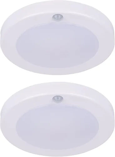 Miniatura 12 de LIT-PaTH Lámpara LED de techo empotrada, accesorio de iluminación de armario con sensor de movimiento, 10.5 W, 700 lúmenes, 6.2 pulgadas, carcasa