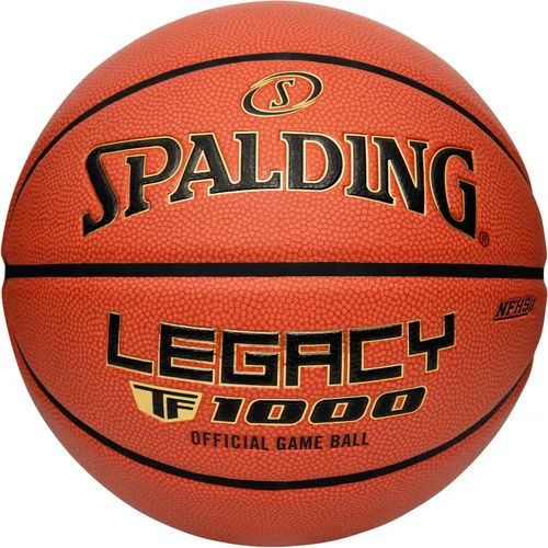 Miniatura 7 de Spalding Legacy TF-1000 - Balones de baloncesto para interiores, cubierta compuesta de microfibra que absorbe la humedad, aprobada por la escuela