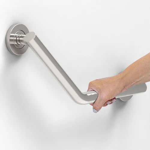 Barra de seguridad para baño, ducha e inodoro para personas mayores y discapacitados, mango de asistencia de equilibrio de ayuda de movilidad, acero