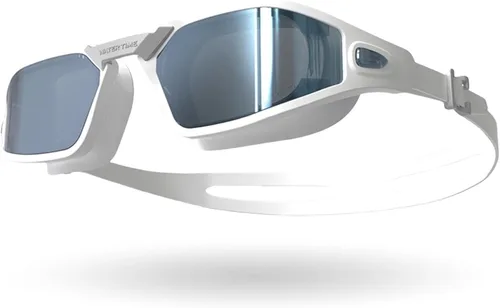Miniatura 10 de Gafas de natación polarizadas unisex para mujeres, hombres, niños y niñas, 100% antivaho y anti-UV Azul