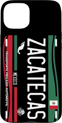 Miniatura 9 de Placa de matrícula Zacatecas para iPhone 13 Pro Max, Zacatecas México, funda Zacatecas