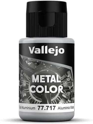 Miniatura 4 de Vallejo - Color Metálico Aluminio 32 ml (1.08 fl.oz.) Reproduce fielmente diferentes acabados metálicos