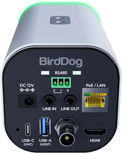 Miniatura 7 de BirdDog Maki Ultra 4K 20x Zoom Box Cámara, color blanco