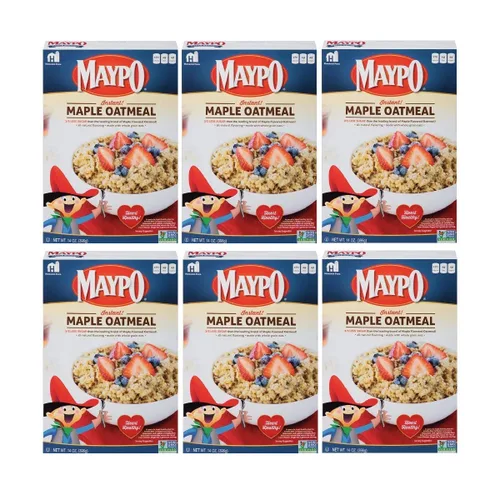 Miniatura 2 de Maypo Avena Inst Maple, 14 oz (paquete de 6)