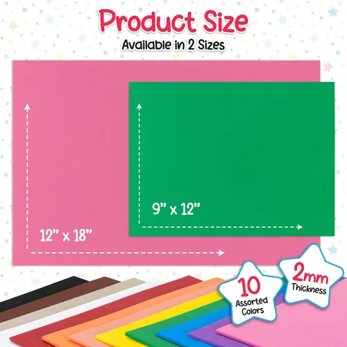 Miniatura 6 de Hygloss Productos Hojas de espuma artesanal, surtido
