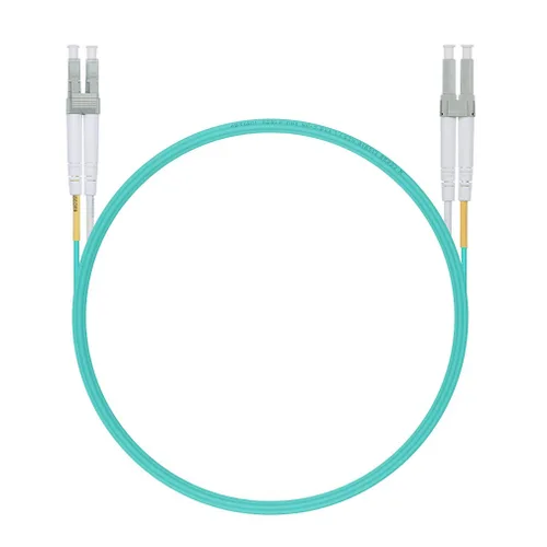 Miniatura 7 de Cable de conexión de fibra OM3 LC a LC de 0.7 ft, puente de fibra multimodo de 10 GB, LC-LC UPC dúplex MMF 50/125um, LSZH, para transceptor SFP