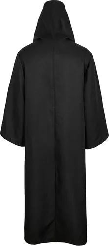 Miniatura 4 de Servicio Dorado Retro para mujer Disfraz de Halloween túnica Sudaderas con capucha bata gótica Vestido túnicas capas
