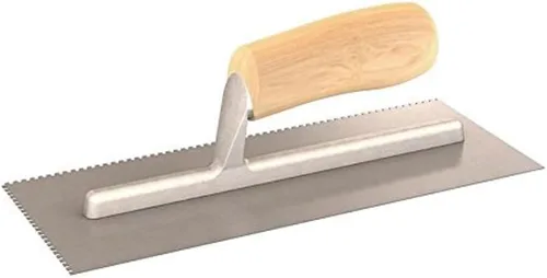 Miniatura 7 de Bon 14-309 Paleta con muescas 1/4" cuadrada 11" x 4 1/2" mango de agarre cómodo