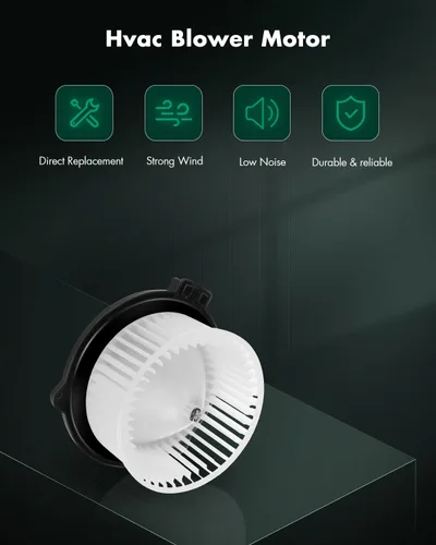 Miniatura 2 de SCITOO Motor soplador de calentador de CA con jaula de ventilador para 2001-2004 para Acura MDX 1998-2002 para Honda para Accord 1999-2004