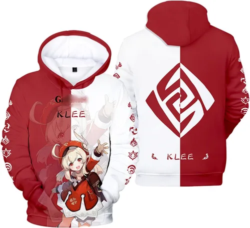 Miniatura 3 de Genshin Impact - Sudadera unisex con capucha y estampado 3D