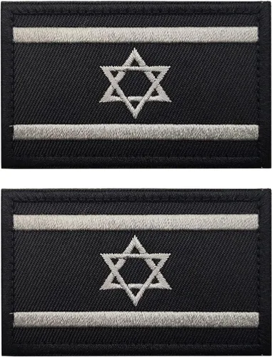 Miniatura 53 de 2 parches de bandera de Japón de AliPlus bordados tácticos militares moral parche apliques gancho y bucle