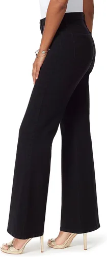 Miniatura 2 de Sam Edelman Pantalones de mezclilla acampanados de tiro alto para mujer