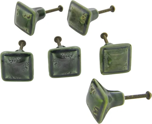 Miniatura 44 de Dritz Home - Manija para puerta de hierro fundido de diseño de aves, Dorado, 47064A