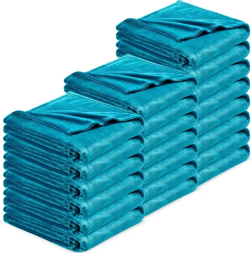 Miniatura 15 de Dreamnine Manta extrasuave, vellón de felpa, silla, sofá, 50 x 60 pulgadas, franela de terciopelo, ligera, mullida, microfelpa, decorativa, cálida