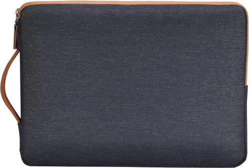 Miniatura 3 de LONMEN Funda para laptop de 14 pulgadas, protección de 360 grados y resistente al agua con asa retráctil, bolsa para laptop de 14 pulgadas Negro