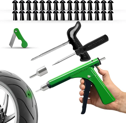 Miniatura 8 de GRAND PITSTOP - Tapones de recambio en forma de hongo para kit de reparación de perforaciones de neumáticos sin cámara - para autos, motocicletas