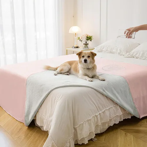 Miniatura 19 de Manta impermeable para perros pequeños, a prueba de fugas, manta reversible para sofá, cama, protector de muebles lavable a máquina, 25 x 35