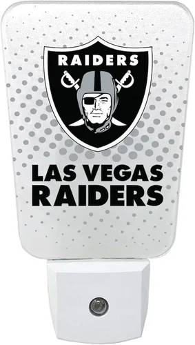 Miniatura 25 de Party Animal Luz nocturna LED del equipo de la NFL, con sensor automático y 3 ajustes de luz, diseño delgado de 5 pulgadas que se adapta a enchufes