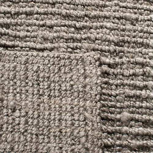 Miniatura 7 de SAFAVIEH Alfombra 9x12 - Colección de fibra natural - Grande - Gris claro, yute hecho a mano, estilo granja, textura gruesa de pelo grueso (NF447G)