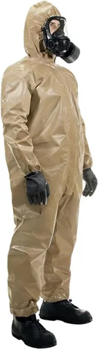 Miniatura 6 de MIRA Safety Traje de protección desechable con capucha y puño elástico