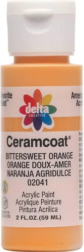 Miniatura 123 de Delta Creative Ceramcoat - Pintura acrílica en varios colores (2 onzas), 2436, carbón