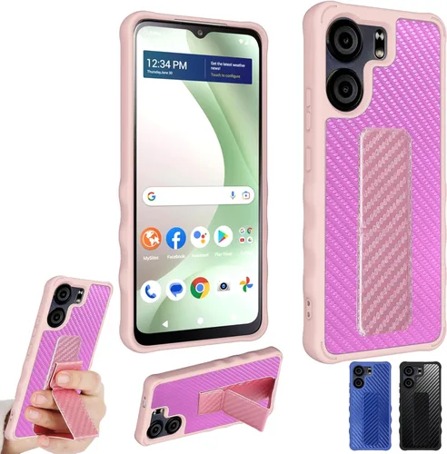 Miniatura 28 de Aroepurt Funda compatible con Gabb Phone 3 Pro Phone Case Stand Cover [Protección gruesa de silicona suave] [Cambio de forma multidireccional 3D]