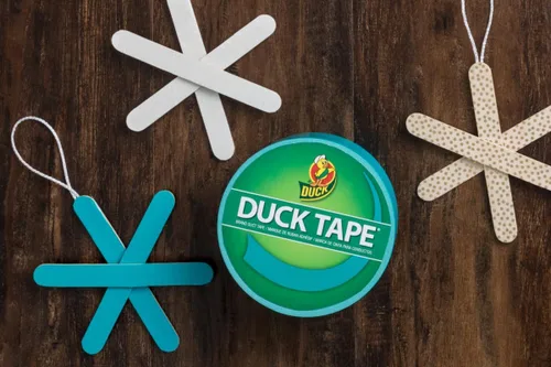 Miniatura 5 de Cinta adhesiva impresa Duck Brand, rollo individual, arpillera (283713)