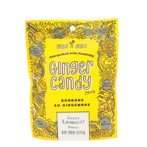 Miniatura 23 de Gem Gem Ginger Candy - Dulces de jengibre para masticar