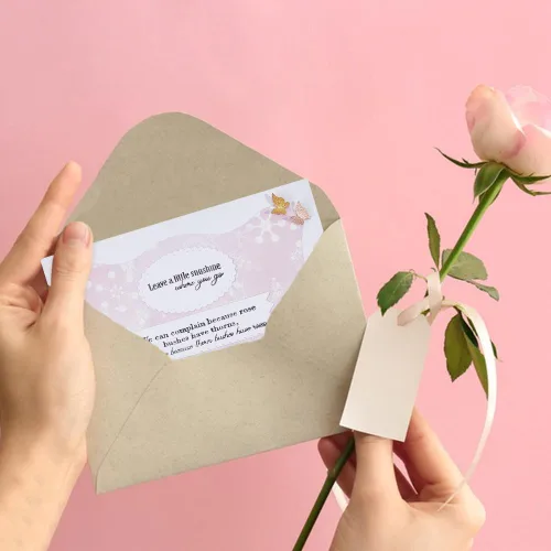 Miniatura 8 de INFUNLY 2 sellos y troqueles de palabras de bendición para hacer tarjetas, palabras alentadoras, citas motivacionales, sellos transparentes