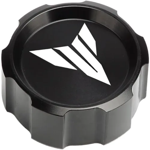 Para KAWASAKI Z750 Z1000 Z800 Tapa de depósito de líquido de freno trasero se adapta a MT07 MT09 MT03 R1 R6 (color : MT negro)