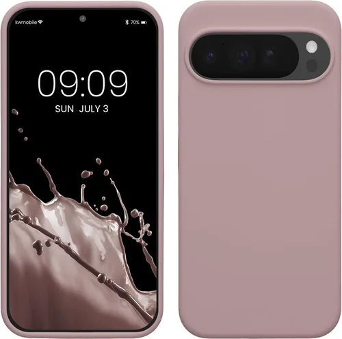 Miniatura 726 de kwmobile Funda Compatible con Google Pixel 6 Pro - Funda de teléfono de silicona TPU con acabado suave - Azul Arrecife