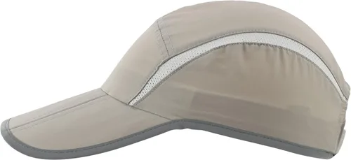 Miniatura 49 de connectyle plegable malla deportes cap con transpirable con rayas reflectantes Sun Runner Cap