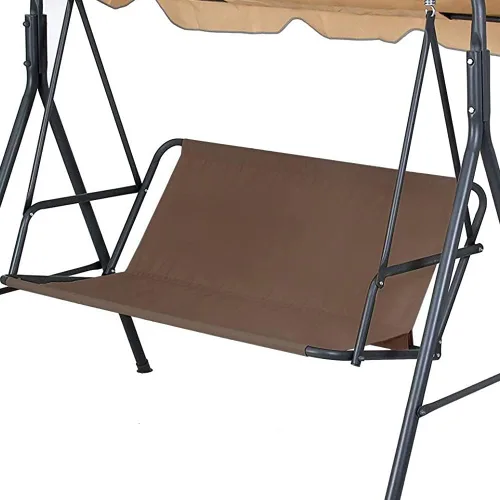Miniatura 8 de Funda de repuesto para asiento de columpio, tela Oxford 600D, impermeable, 2/3 asientos, fundas de repuesto para asientos de columpio de patio
