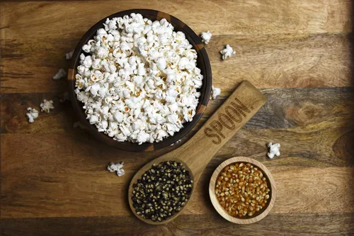 Miniatura 3 de Amish Country Popcorn Paquetes variados Bolsas de 3 a 2 libras Blanco medio - Blanco bebé - Granos de palomitas de maíz morados Anticuado, sin
