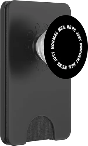 Miniatura 8 de Somos solo hombres normales. Hombres inocentes. Divertido hacker viral de TV PopSockets PopGrip estándar