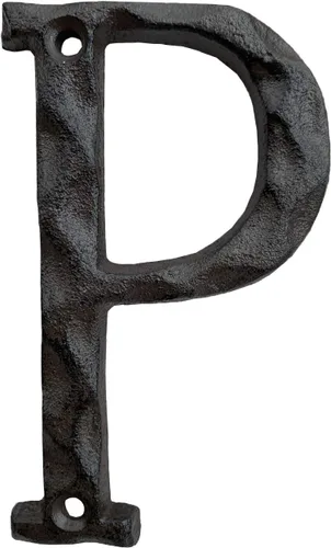 Miniatura 12 de Números de 5.5 pulgadas de hierro fundido para dirección de casa.
