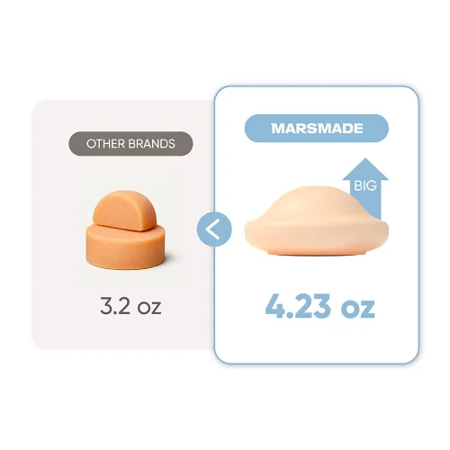 Miniatura 8 de Marsmade Barra de Champú de Aceite de Ricino Hidratante y Humectante Jabón Natural para el Cabello para el Baño, Crecimiento del Cabello y Nutrición