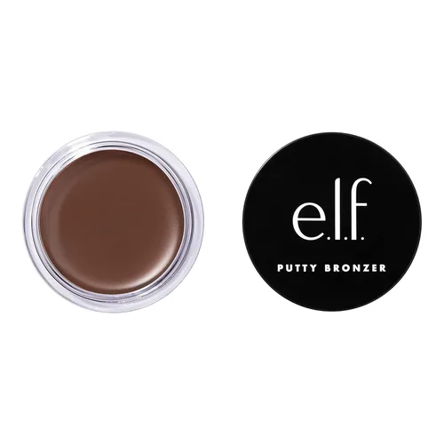Miniatura 11 de e.l.f. Bronceador de masilla, fórmula cremosa y altamente pigmentada, crea un brillo bronceado de larga duración, infundido con aceite de argán