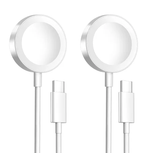 Miniatura 7 de Cable de carga magnético para cargador de Apple Watch, puerto USB C, cable de carga inalámbrico compatible con iWatch Series