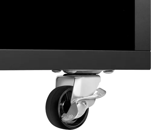 Miniatura 7 de Topeakmart Archivador de 2 cajones para tamaño carta A4, archivador lateral móvil grande con 4 compartimentos de almacenamiento para oficina en casa