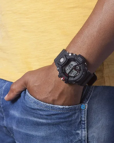 Miniatura 6 de Casio Reloj solar G-Shock para hombre durante todo el año, Negro -, Correa