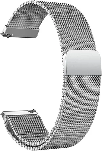 Miniatura 17 de Compatible con Galaxy Watch 3 de 1.772 in/Samsung Galaxy Watch 1.811 in/Gear S3 Frontier/Classic Band, correa de acero inoxidable de 0.866 pulgadas