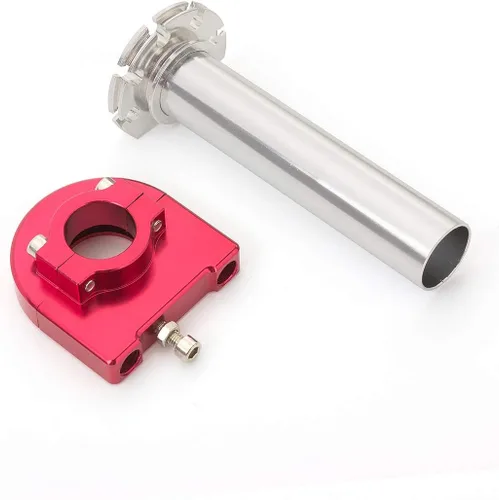Miniatura 2 de Krace - Agarraderas de mano para motocicleta de 7/8 pulgadas con tubo de acelerador de giro rápido CNC anodizado para Yamaha R1 R6 R6S R3, YFM700